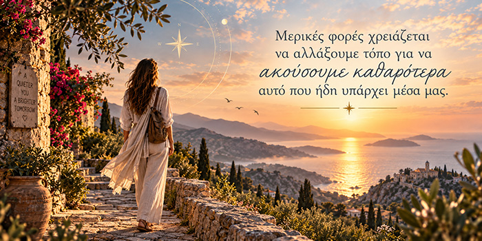 Γιατί νιώθουμε μερικές φορές ότι πρέπει να πάμε κάπου χωρίς να ξέρουμε γιατί;
